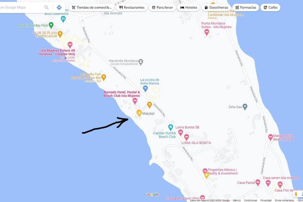 Marysol D10 Private Beach Next To Nomads إيسلا موخيريس المظهر الخارجي الصورة